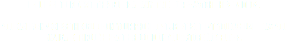 Feel free to revisit this guide at any time to re-watch these videos. You can even access this guide on your phone or tablet so that you can use it as you navigate through Health Record on your store computer.